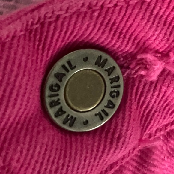 Vintage 80’s hot pink fuchsia high waist rise denim mom jeans - Picture 9 of 10